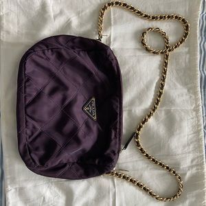Authentic Prada Canvas Crossbody